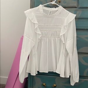 White Adorable top